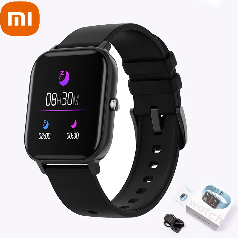 

Xiaomi 2022 New Full Touch Screen Smart Watch Men Women Sports Multifunction Heart Rate Monitoring Fitness Relogio Masculino