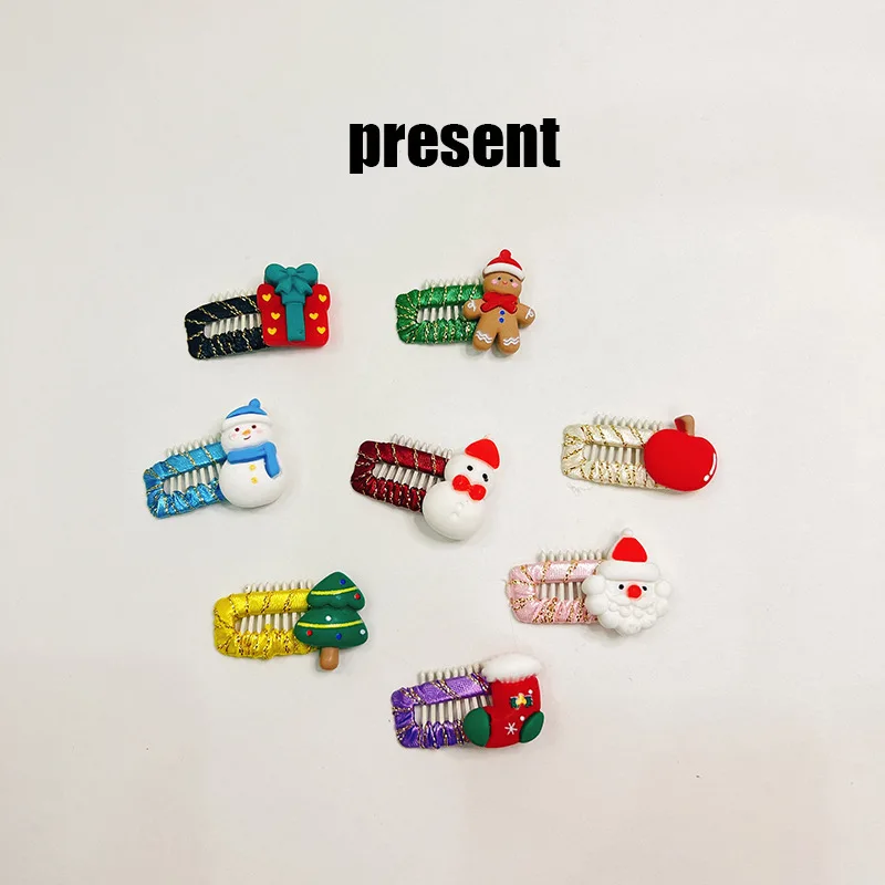 

Pet Hair Clip Cute Dog Hairpin Yorkshire Chihuahua Cartoon Headdress Pet Cat Brand New Grooming Accessories Christmas Gifts