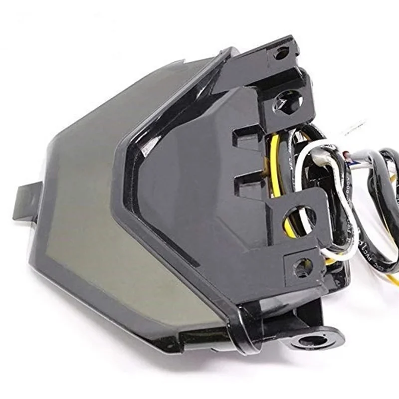 12 В светодиодный задний фонарь для мотоцикла внедорожника трехцветный