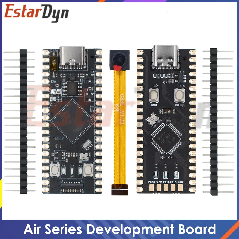 AIR32F103 Air105 640kb RAM + 4MB Falsh 204Mhz development board MCU with 30W Camera compatible STM32 For Arduino
