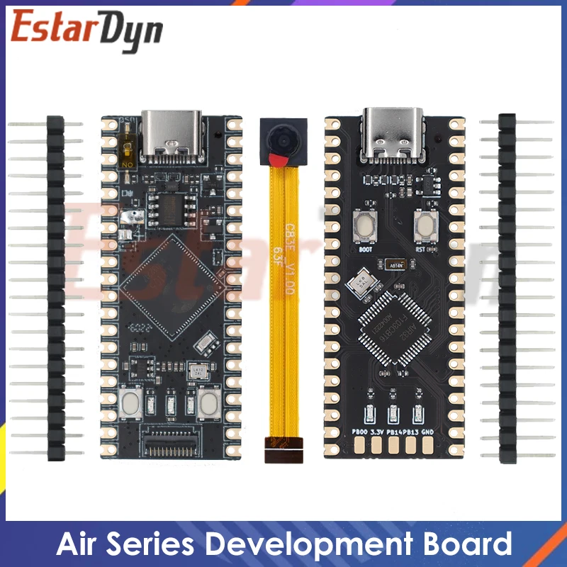 Макетная плата AIR32F103 Air105 204 КБ RAM + 4 МБ Falsh МГц MCU с камерой 30 Вт совместима STM32 для