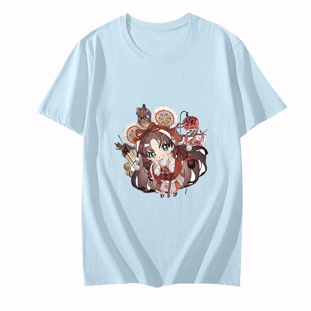 

Onmyoji Enmusubi Kami Tshirts Men Traditional Japanese Culture T-shirts 100% Cotton Tshirts Fashion Spring and Summer Casual Top