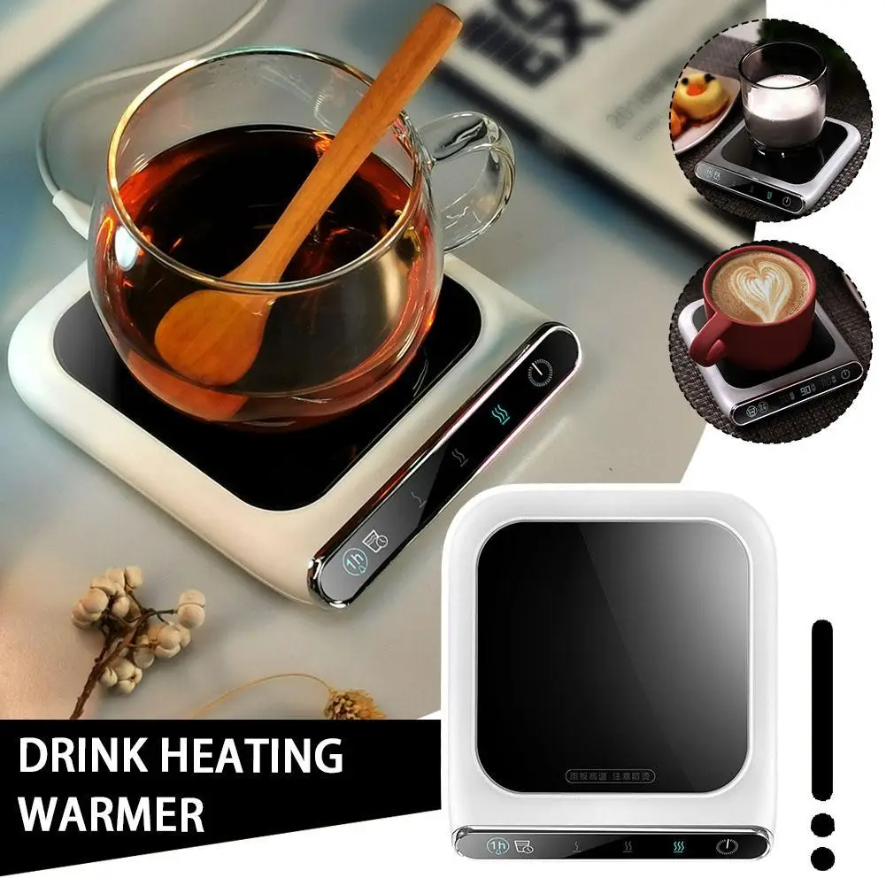 

Новая портативная кофейная кружка с USB, чашка, подогреватель, подставки с быстрым нагревом, регулировка постоянной температуры, чашка, подогреватель, подставка, Прямая поставка