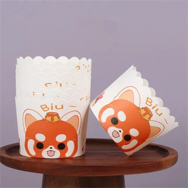 50Оленивый кекс бумажный стаканчик для рождественской вечеринки рождественский