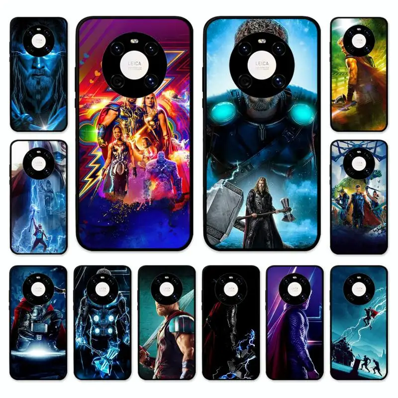 

Disney Thor Phone Case for Huawei Mate 20 10 9 40 30 lite pro X Nova 2 3i 7se