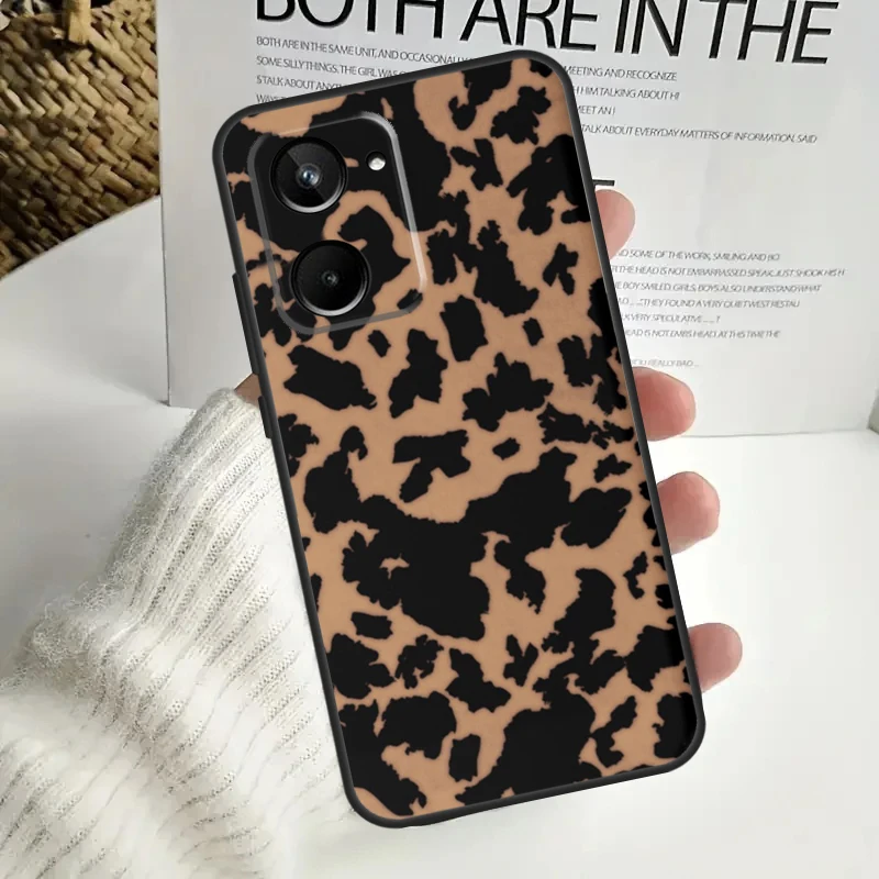 Черепаховый рисунок рандомный для Realme 9 10 11 12 Pro Plus GT5 GT Neo5 C21Y C25s C30 C31 C33 C35 C51 C53 C55 C67