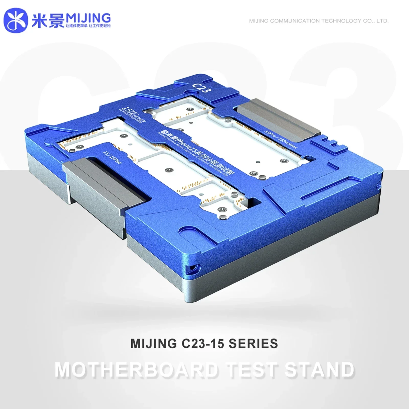 

Тестер уровня материнской платы MiJing C23, платформа для iPhone 15 Plus 15 Pro Max, с поддержкой LLI A.V, инструменты для ремонта рамы материнской платы