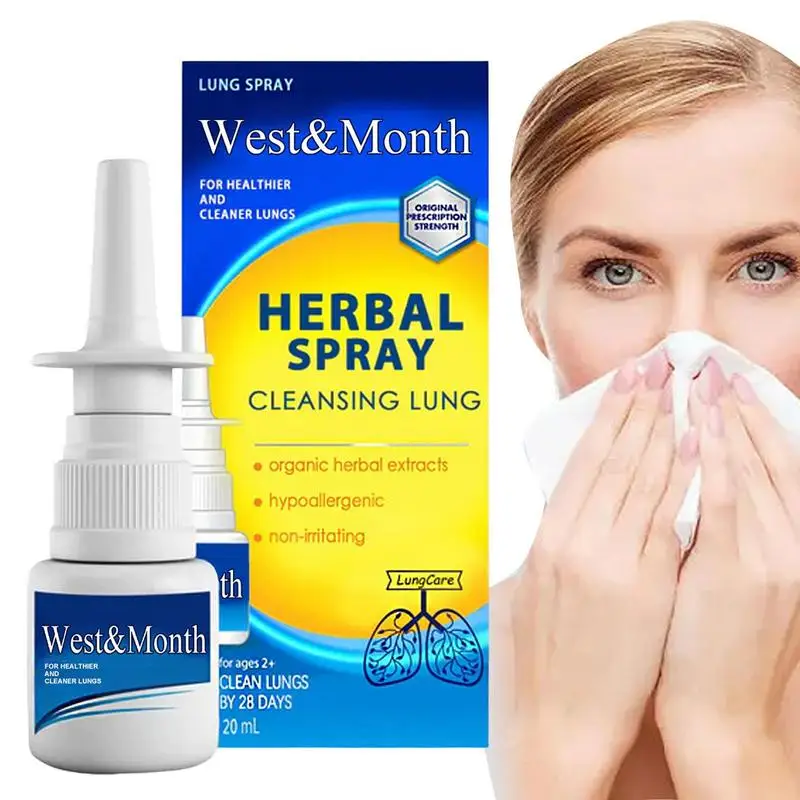 

Herbal Nasal Spray Organic Nose Moisturizer Natural Saline Nasal Spray Fast Sinus Pressure And Congestion Relief No More Runny