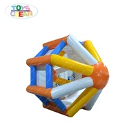 water pool inflatable toys inflatable roller hamster wheel water walking rollers on sale