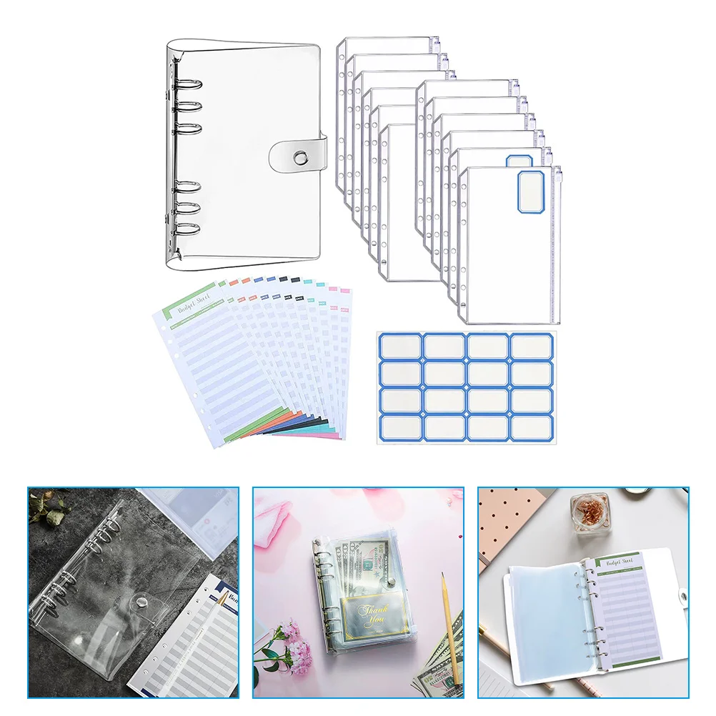 

Бумажные прозрачные наклейки-этикетки для ежедневного отслеживания денег