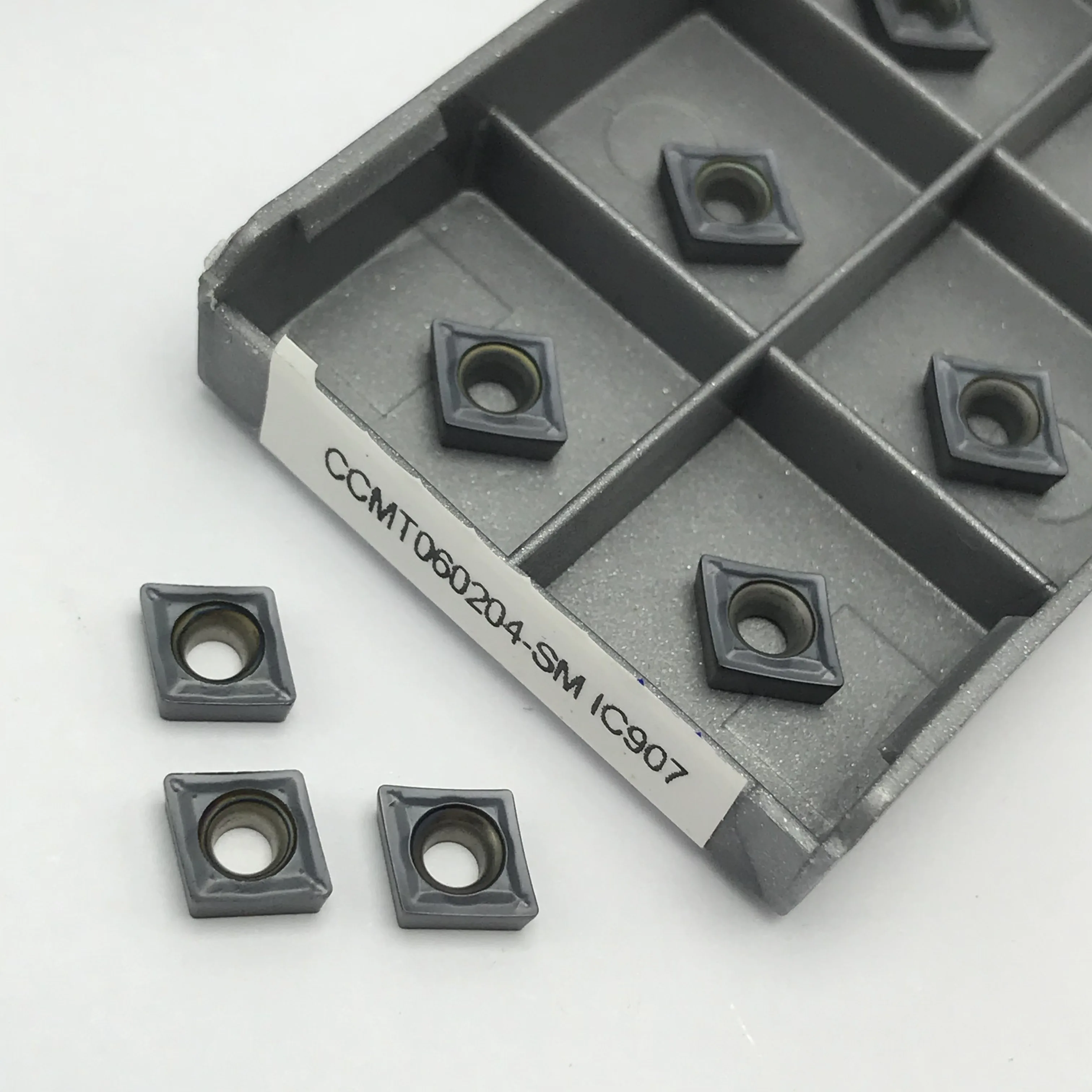 CCMT060204 IC908 инструменты для внутренней токарной обработки карбидная вставка