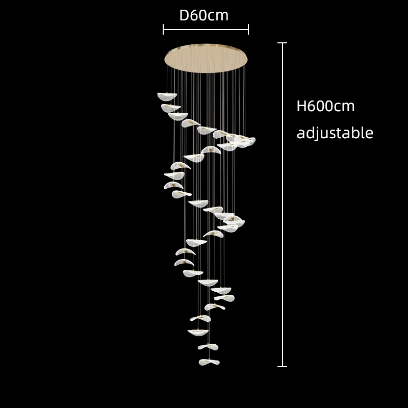 

Подвесная люстра MOCOSA для лестницы
