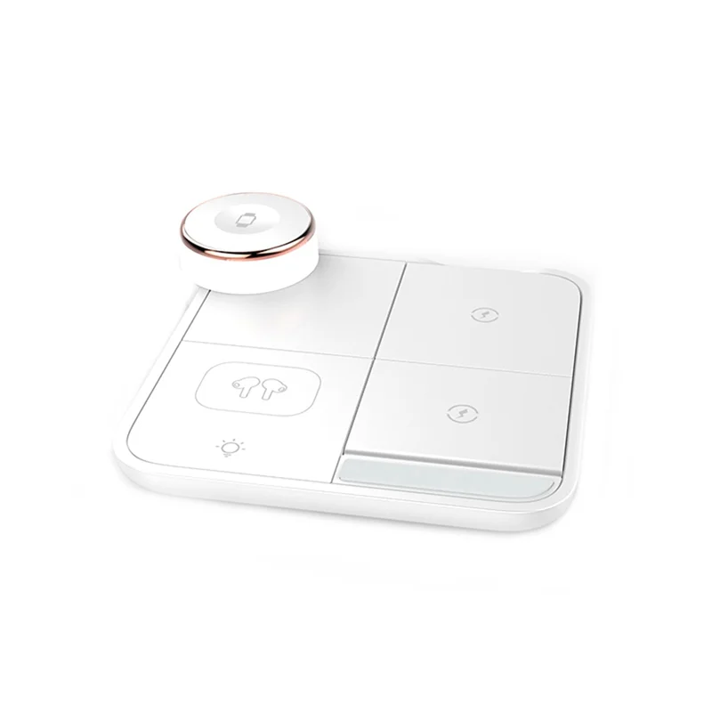 Удобная док-станция для быстрой беспроводной зарядки 4 в 1 устройств с поддержкой