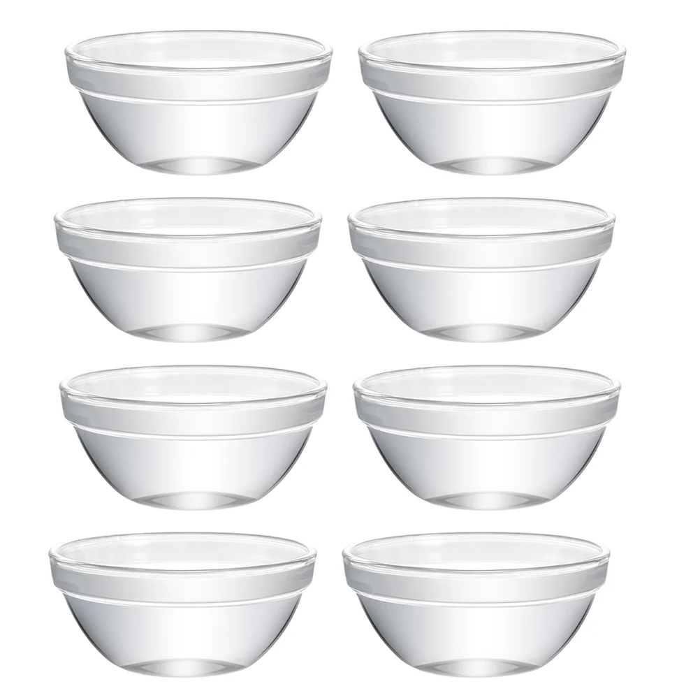 

Bowls Bowl Dessert Pudding Serving Container Jelly Dishes Clear Prep Food Mini Salad Sauce Dish Cups Ramekins Mixing Candy Snack