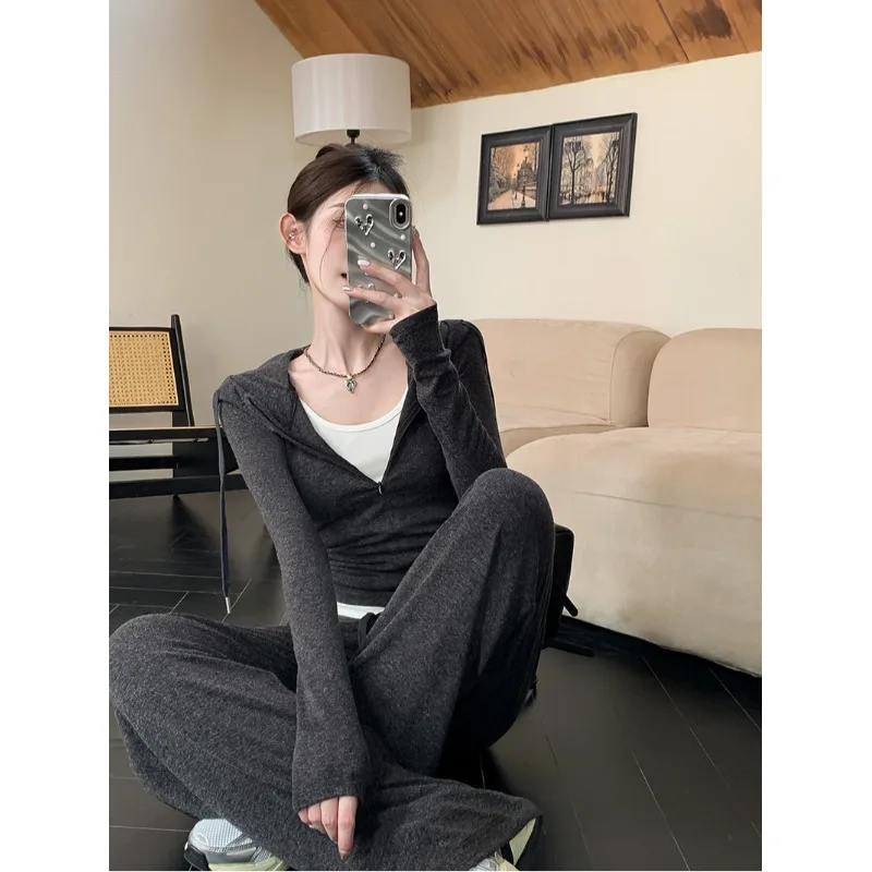 Осень-зима 2023 новый облегающий талию топ из двух предметов для похудения