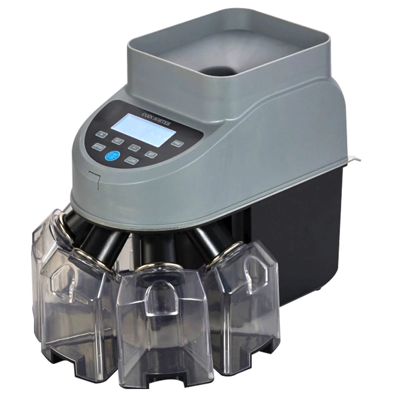 Высокоскоростная сортировочная машина для монет мультиязычная фотография юаней