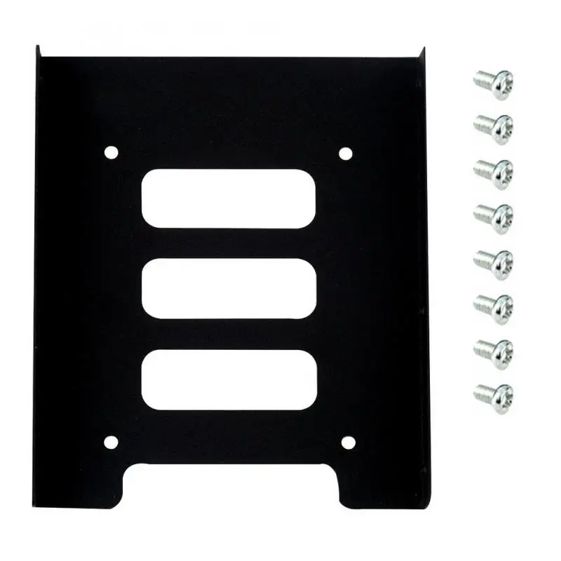 

1-5PCS 2.5 Inch SSD HDD To 3.5 Inch Metal Mounting Adapter Bracket Dock Hard Drive Holder For PC Hard Drive Enclosure