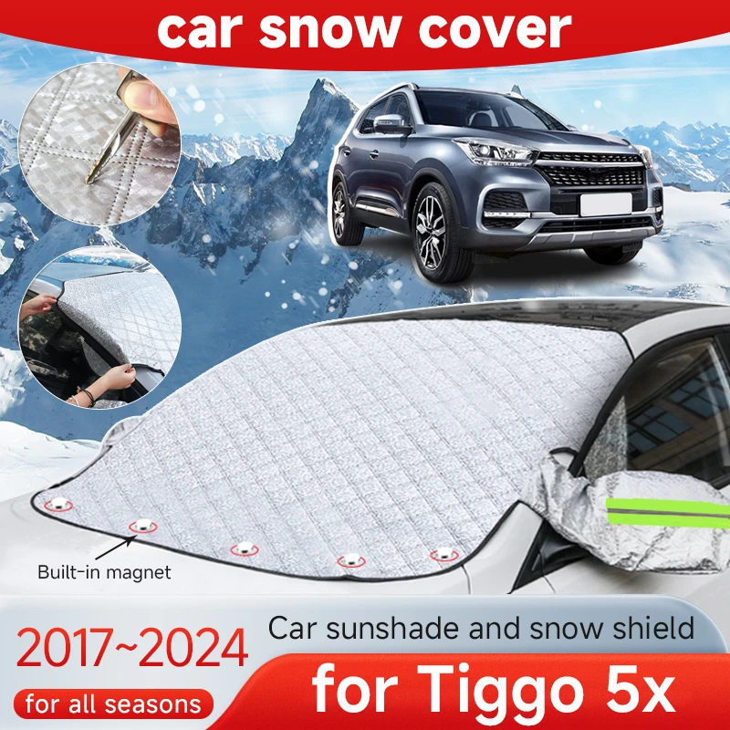 Автомобильный снегозащитный козырек для Chery Tiggo 5x аксессуары 3 4 Pro Cross e DR 5 0 sporteteam MVM