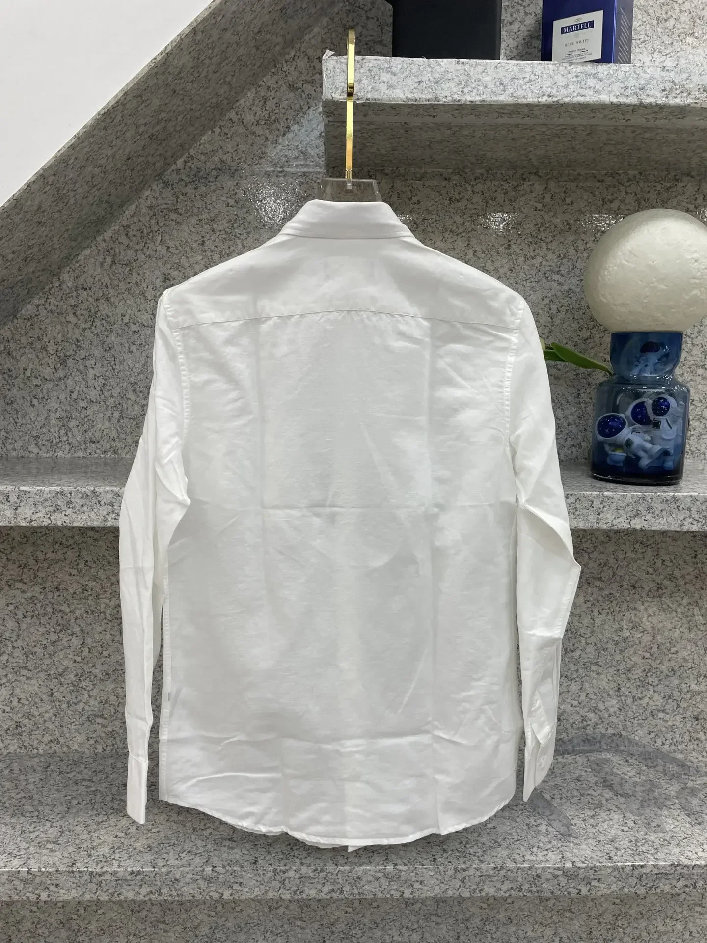 Мужская бутиковая рубашка с длинным рукавом JINGZHOU 2025 семейная одежда из чистого