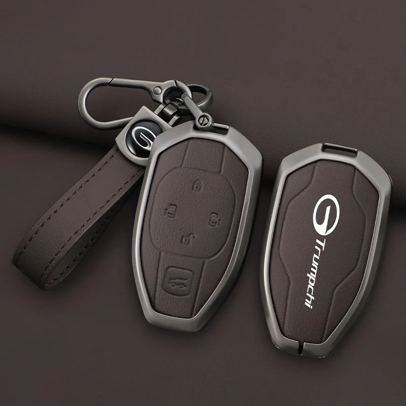 

Автомобильный чехол для ключей из цинкового сплава, чехол для GAC Trumpchi GS7 GS8 GM8 GS5 GA6 GM6 GN8 Empow J15 J16 2023 2022, аксессуары для интерьера