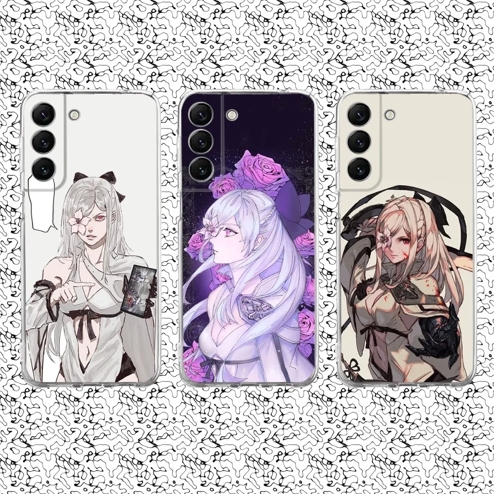 Game D-Drakengard Zero Phone Case Silicone For Samsung S30 S23 21 22 20 Ultra S20 FE lite S10 9 PIus Note20ultra Cover Clear