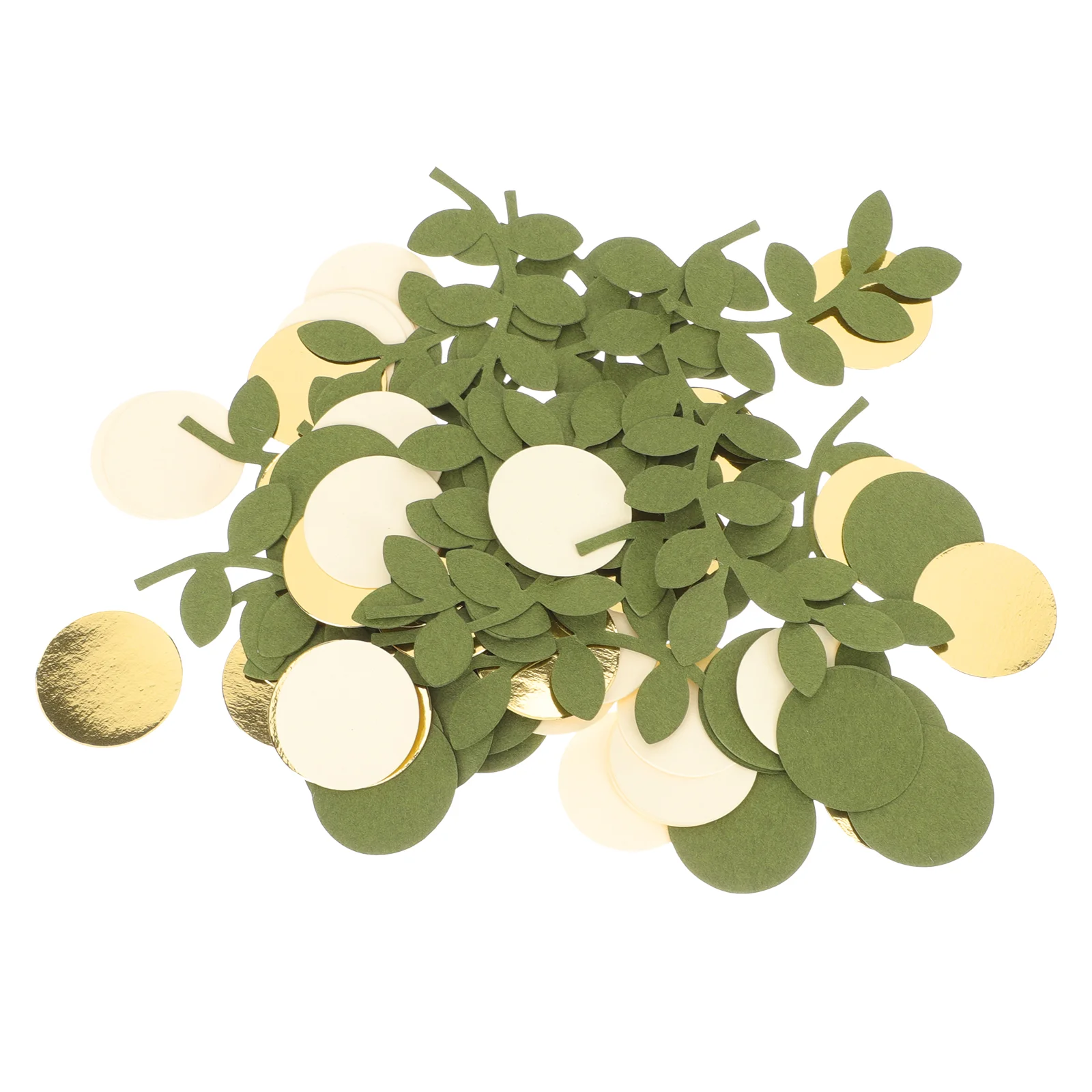 

Party Confettistable Shower Tropical Paper Baby Green Leaves Decorations Circles Scatter Wedding Leaf Supplies Filler Balloon