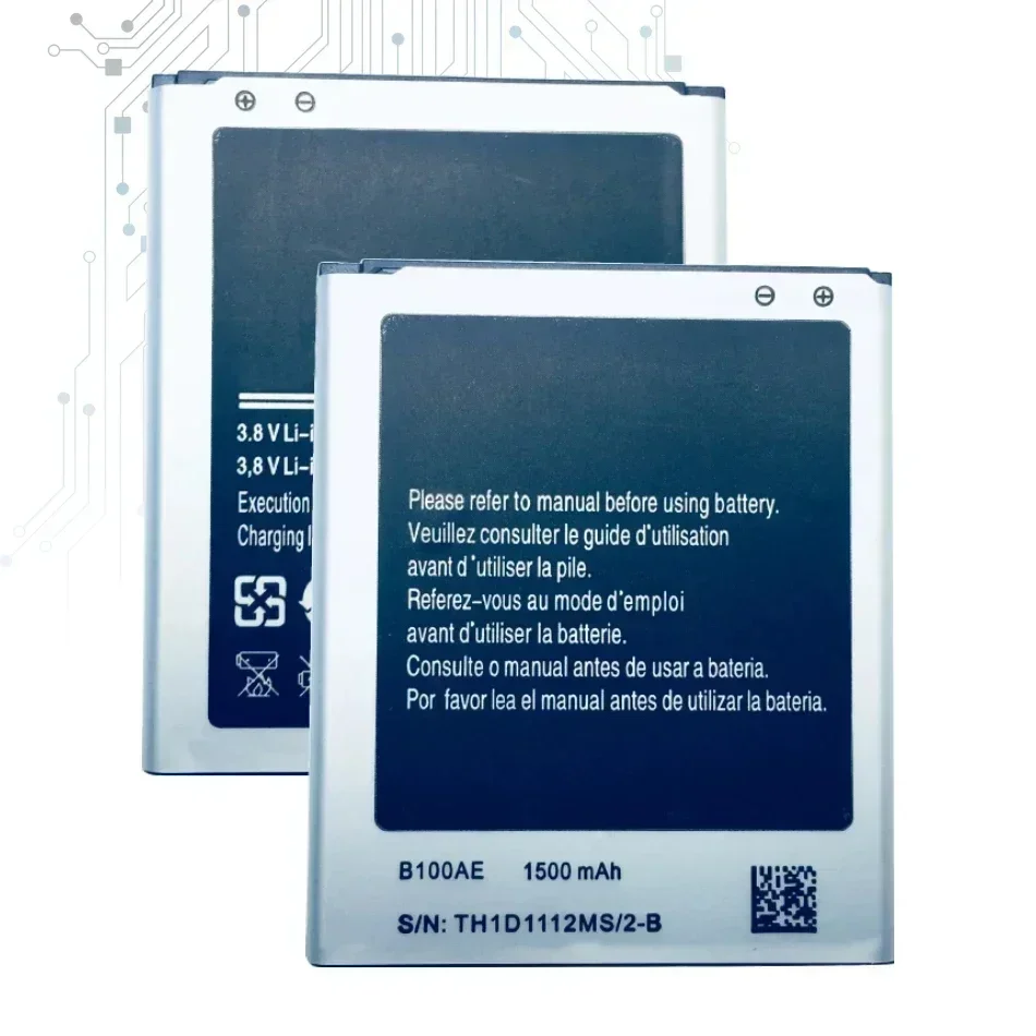 Аккумулятор B100AE для SAMSUNG GALAXY Trend 2 GT-S7898 S7270 S7392 S7390 I679 GT-S7262 SM-Z130H SM-G318H I699i G313H G318h