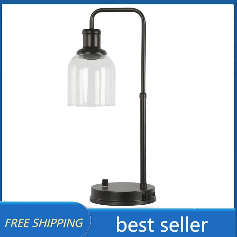 

Настольные лампы для лучшего дома и сада, настольная лампа из античной бронзы с выходом переменного тока, лампочка в комплекте