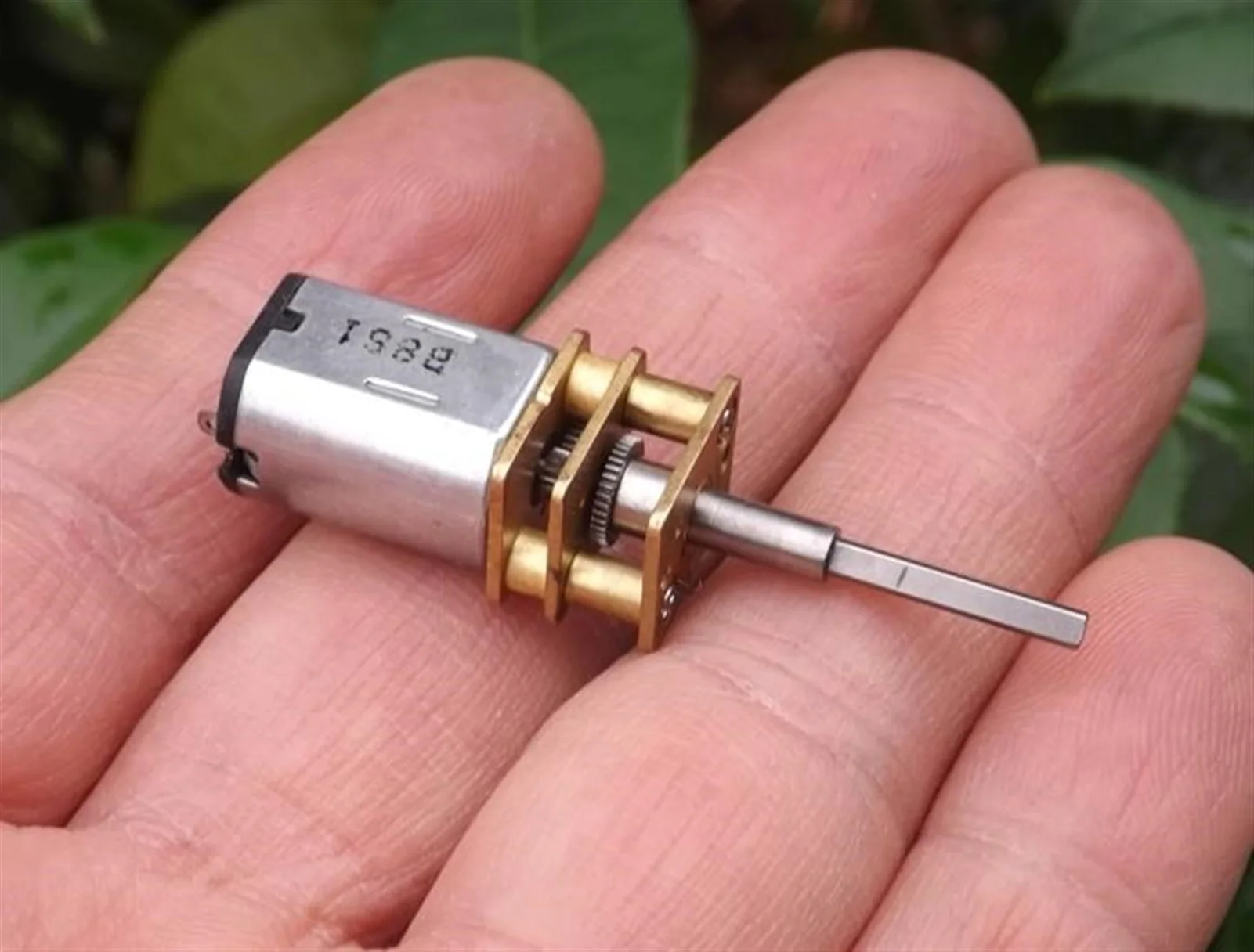 

N20 Miniature DC Gear Motor, 3V 5V 6V 20mm Shaft Small Metal Gear Reducer Motor