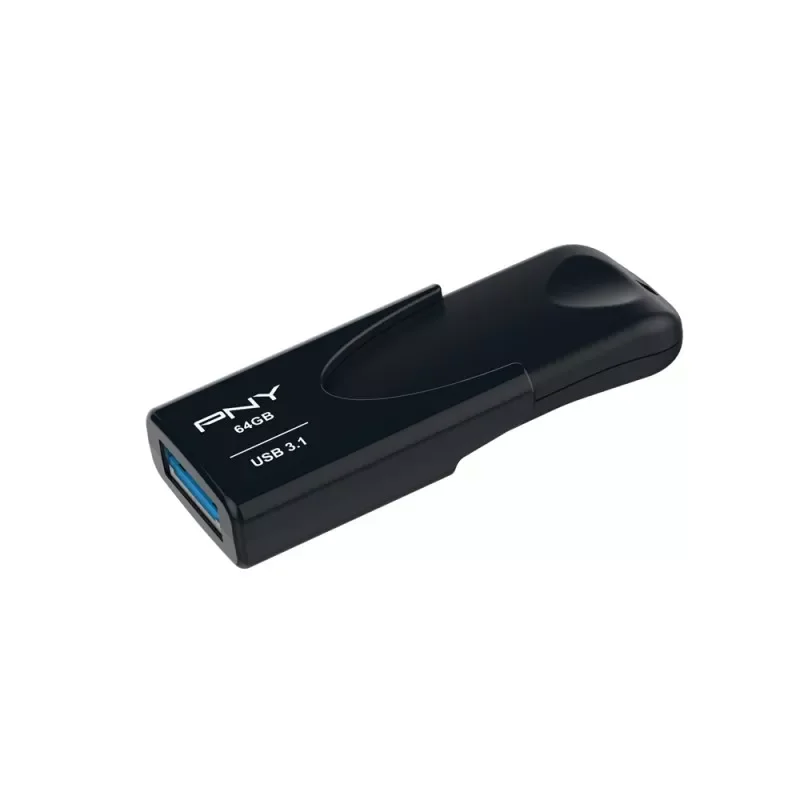 

NEW2023 USB Flash drives-Attaché 4 USB flash drive 64 USB Type A 3.2 Gen 1 (3.1 Gen 1) Black