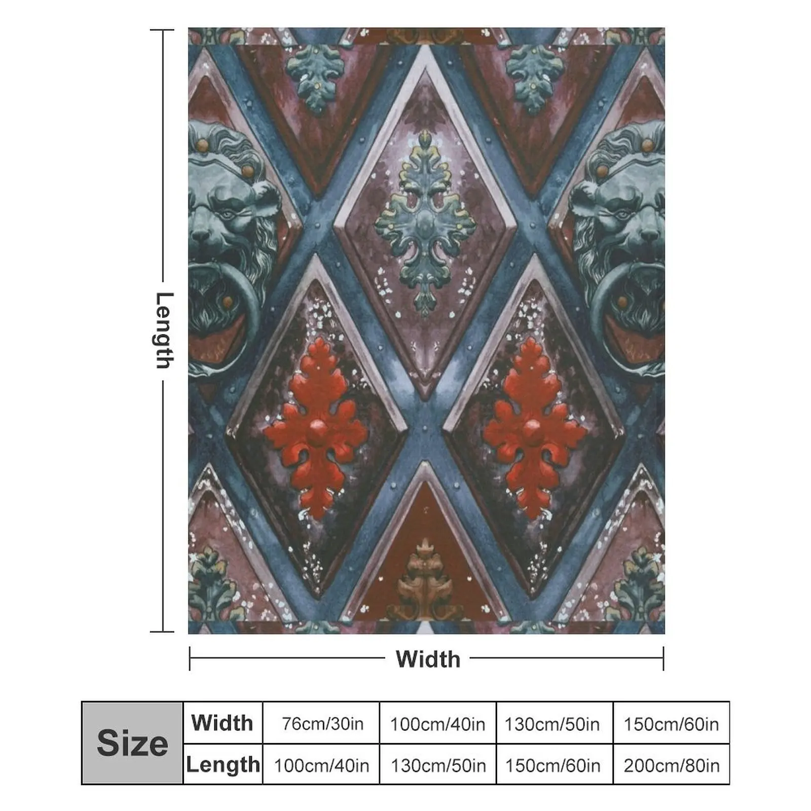 Innsbruck Lion Doorknocker пледы для декоративного дивана тяжелые термоодеяла