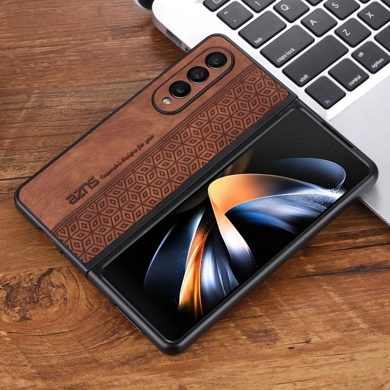 

Luxury Case For Samsung Galaxy Z Fold 3 4 Z Flip 4 Shockproof PU Leather Hybrid Phone Cover For Galaxy Z Fold3 Fold4 Flip3 Flip4