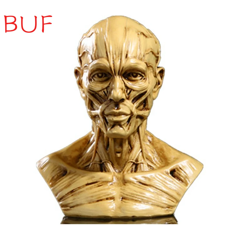 BUF-Resin Craft Art Decoration Статуи фигурок тела Креативное украшение бара Скульптура