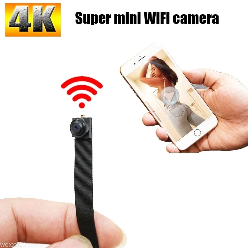 Мини-камера HD 4K Wi-Fi с функцией ночного видения | Электроника