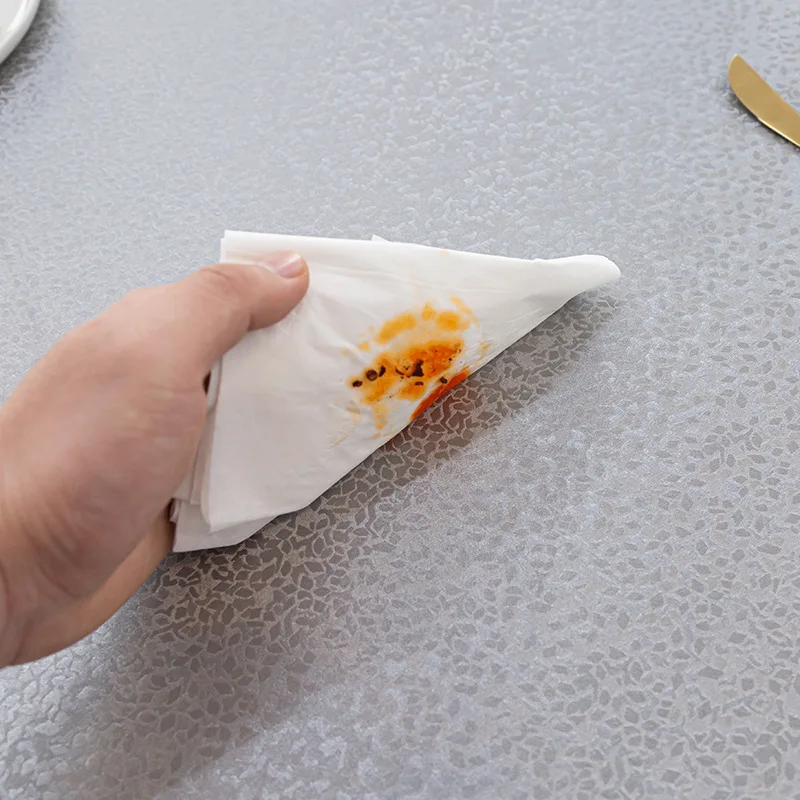 

PVC waterproof cloth round oil hot disposable table cloth_Ling199