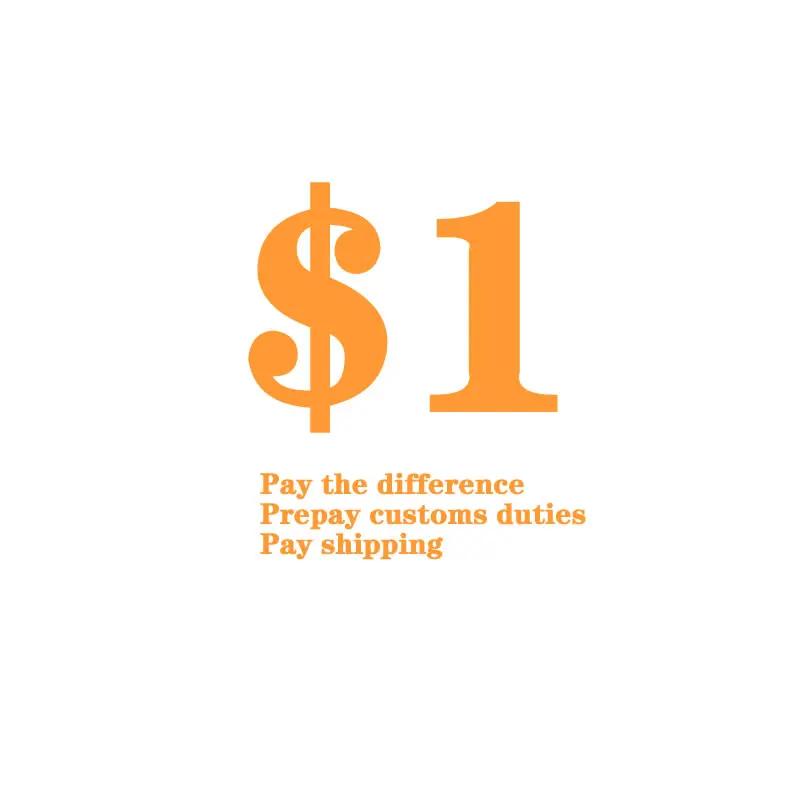 

Extra Fee Pay the difference, prepay customs duties, pay shipping