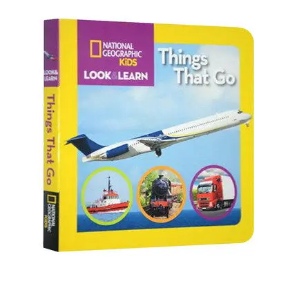 

National Geographic Look and Learn Things That Go Original Children Popular Science Books