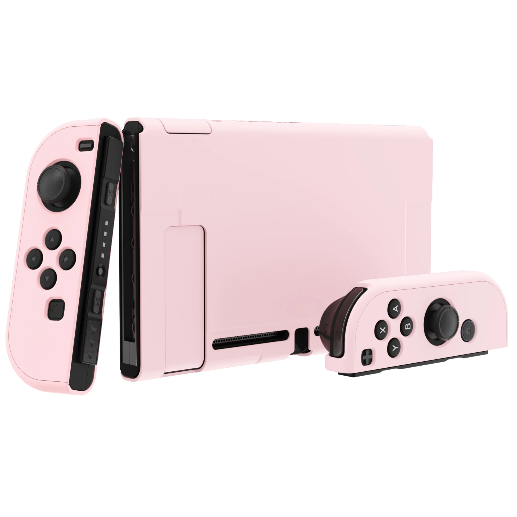 PlayVital обновленный Dockable чехол Grip для Nintendo Switch-цвет вишни розовый