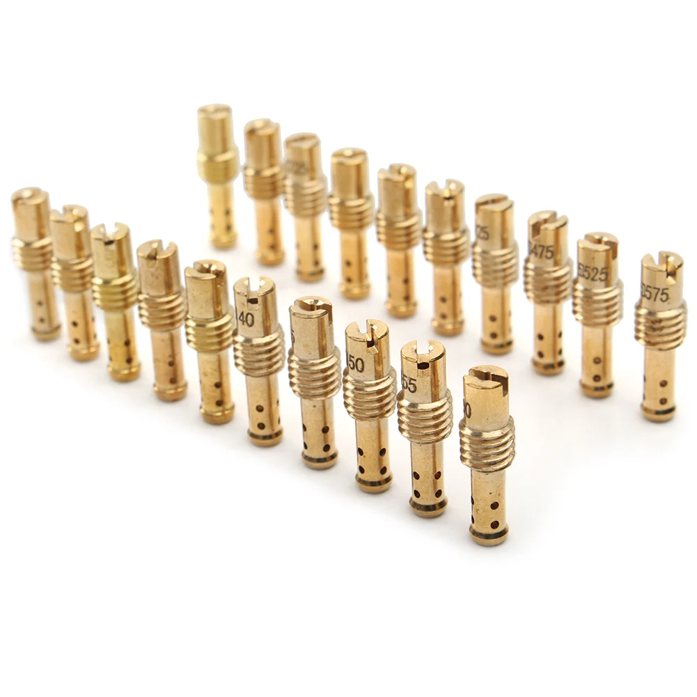 20 шт. для карбюратора MIKUNI VM TM TMX 12 5-60 деталей Pilot Jet 8 комплектов прокачки отверстий