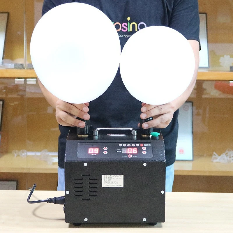 Электрический воздушный насос для воздушных шаров с двумя отверстиями 5 0