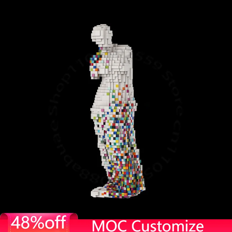 Фото 3895 деталей Романтическая Венера MOC: Модульный конструктор, развивающий набор для детей, креативный дизайн, простое DIY-устройство, праздничный подарок №1