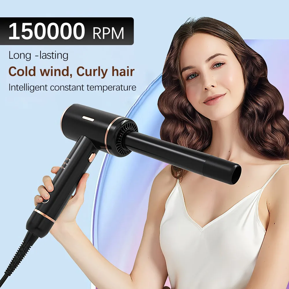 Osenyuan Automatic Hair Curler Cold Air Curling Irons 2 In 1 Rotating Air Curler Professional Salon Hair Rollers for All Ages