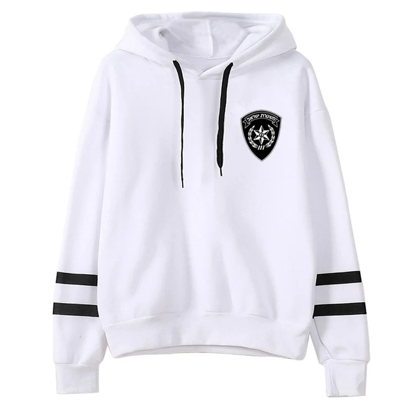 

israel police hoodies female 2022 harajuku y2k aesthetic anime female hoddies hip hop