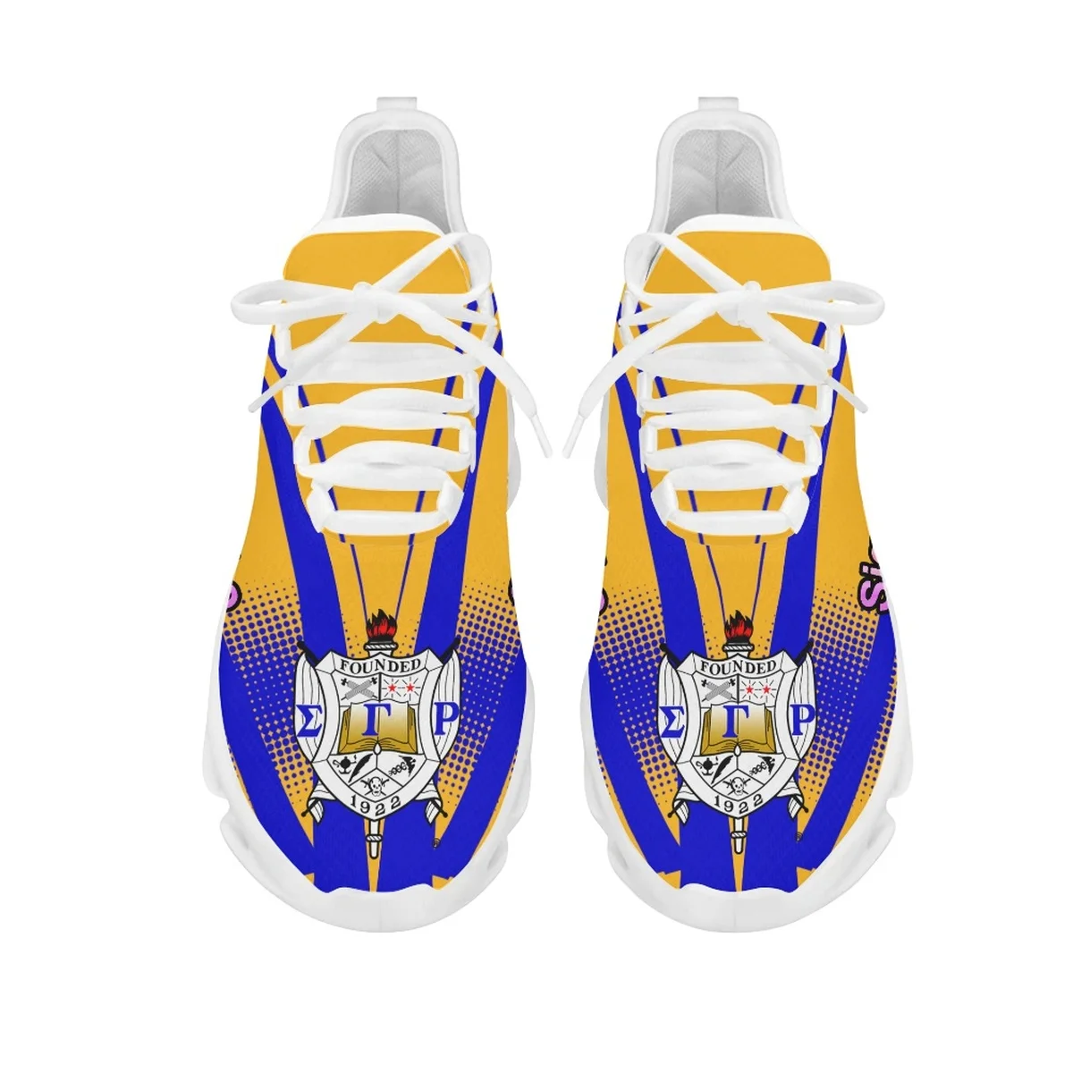 Sigma Gamma Rho Sorority Print College Student Girls Flat 2023 Hot Sale Summer Running Shoe For Women Ladies Party Sneakers Gift