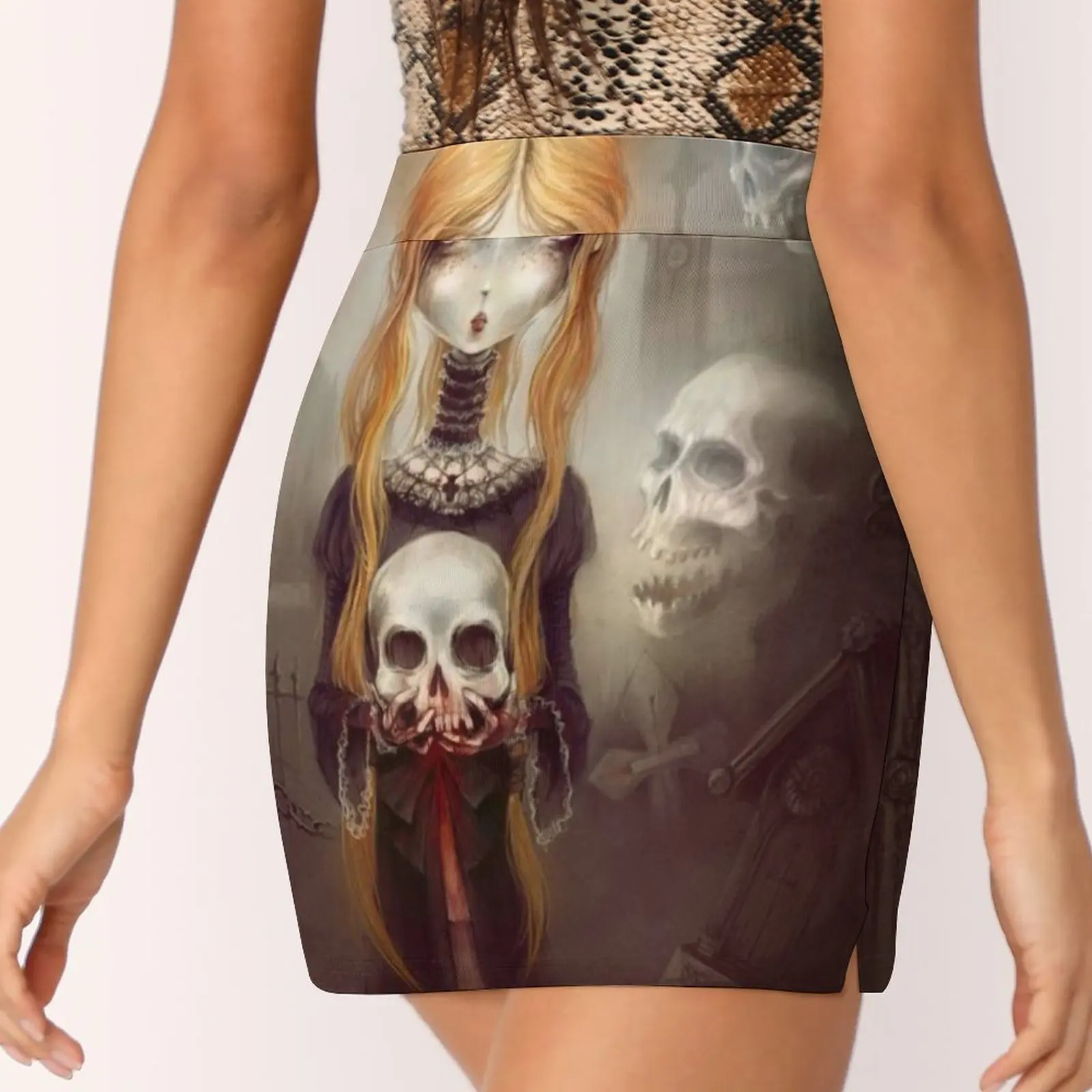 - © Art By Élian Black'Mor Юбки Женская мода 2022 брючная юбка мини-юбки офисная короткая