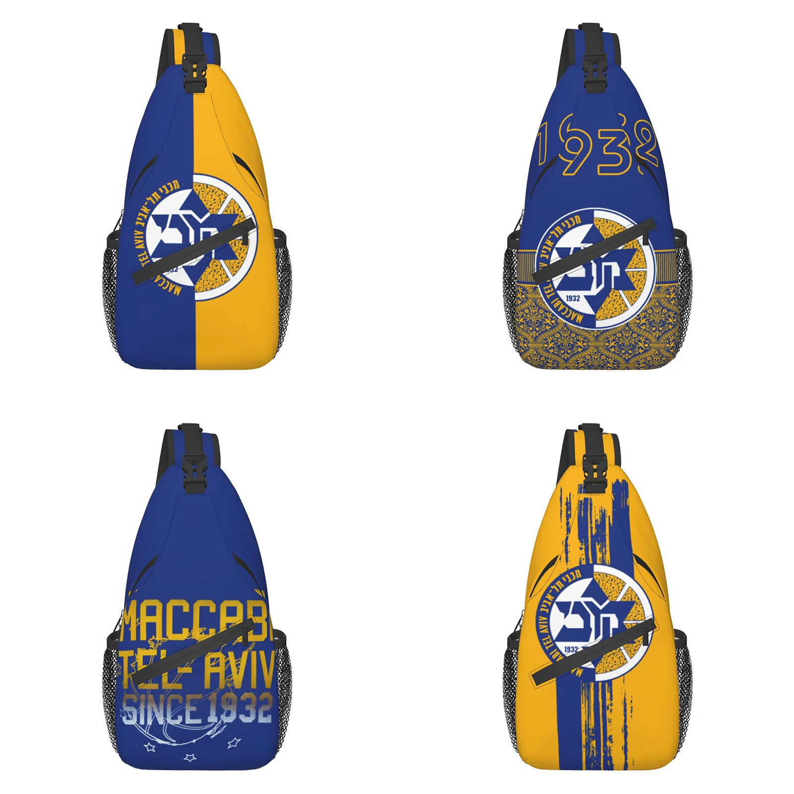 

Израиль, Maccabi Tel avibc, кросс-боди, слинг, сумка, наплечный рюкзак, кросс-боди, нагрудная сумка для женщин и мужчин