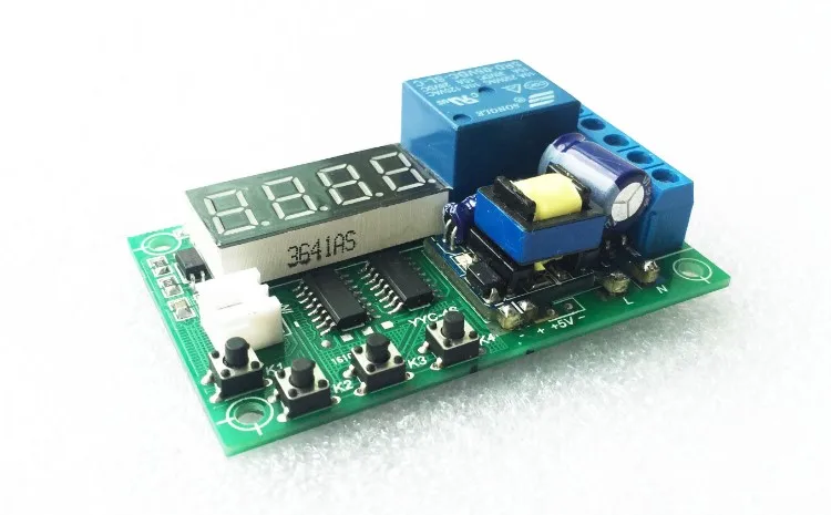 

Электромеханический интегрированный Блок питания переменного тока 220 В, модификация триггера, задержка времени, задержка цикла релейный мо...