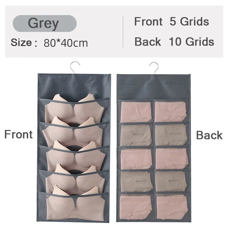 

Двухсторонний органайзер для белья из нетканого материала