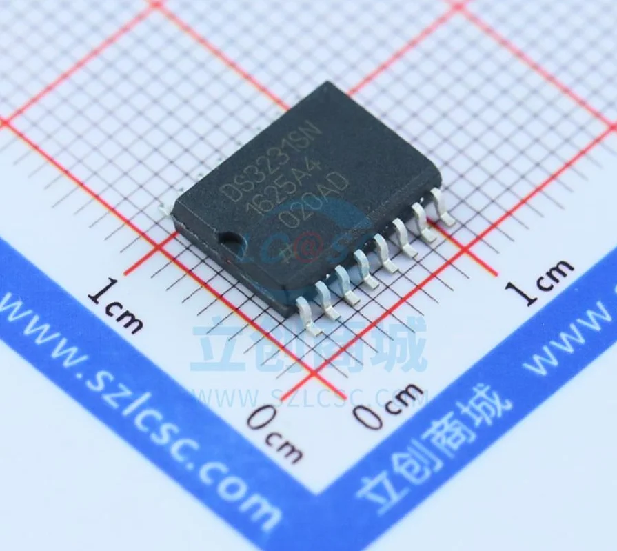 

DS3231SN#T&R package SOIC-16 new original genuine real time clock RTC IC chip