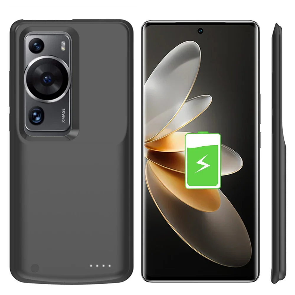 Новый чехол для мобильного телефона Powerbank 10000 мАч для Huawei P60 Pro, чехлы для аккумуляторов P60, зарядное устройство Power Bank для Huawei P60, чехол для питания (art.: 3920cf69a328f) - 3920cf69a328f